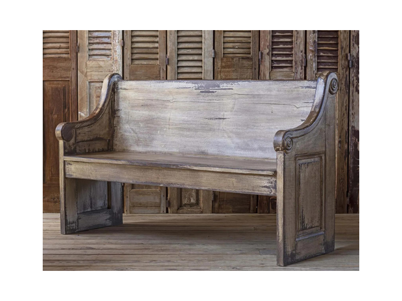 Small church bench 2025