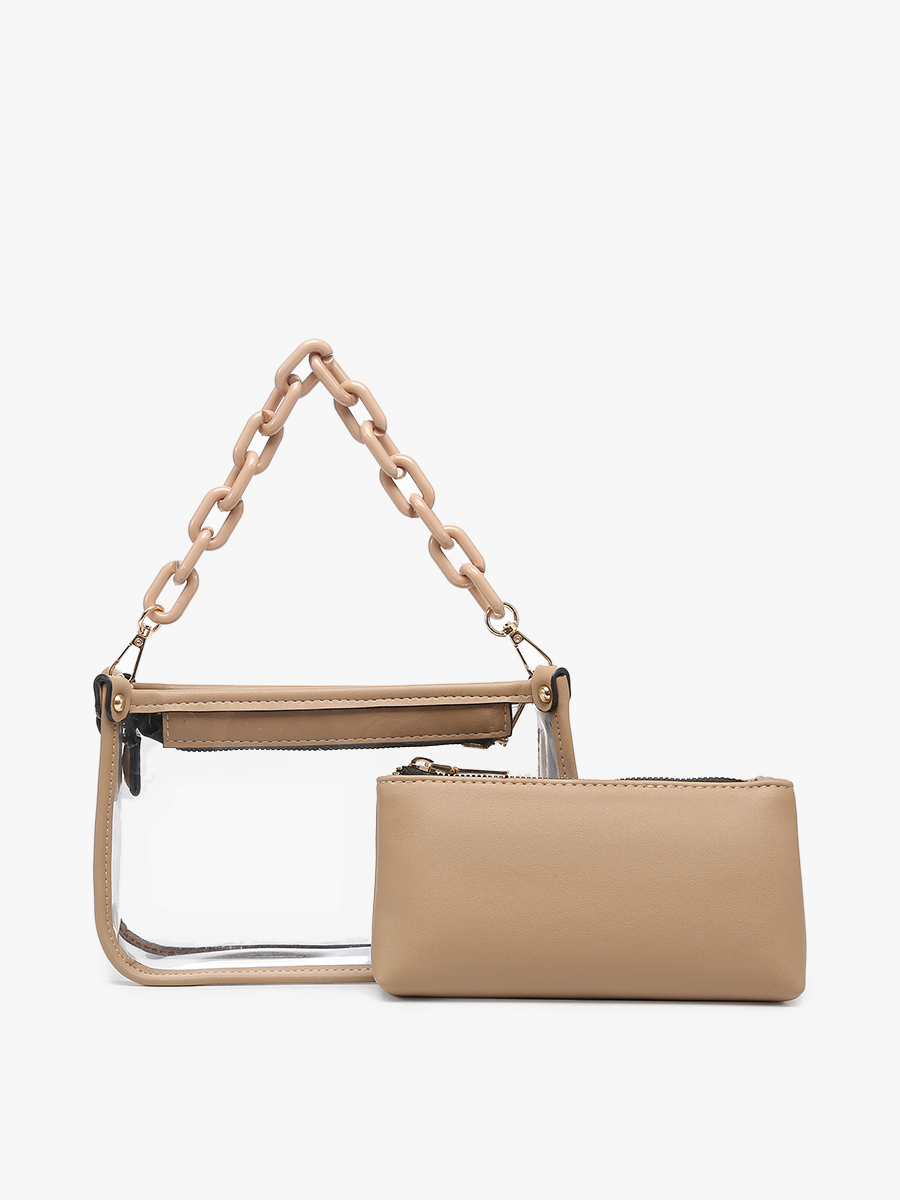 Julia acrylic chain crossbody bag shop
