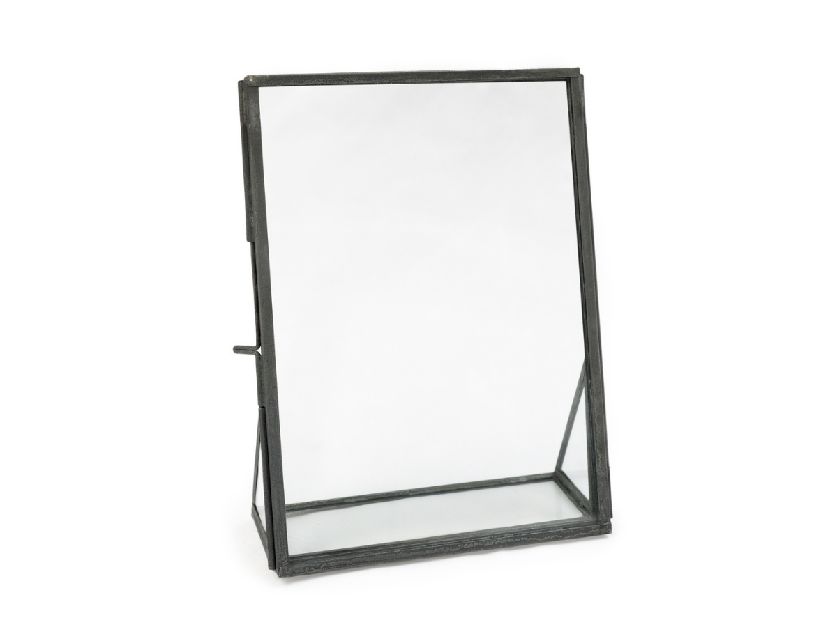 Vertical Floating Glass Frame with Stand Everlasting